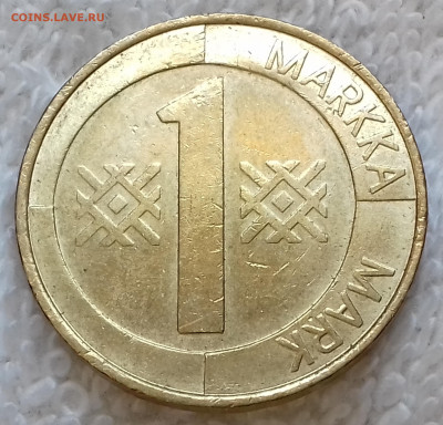 Финляндия 1 марка 1998 до 12 июля 22-00 мск - Финляндия 1 марка 1998 20220705_153646
