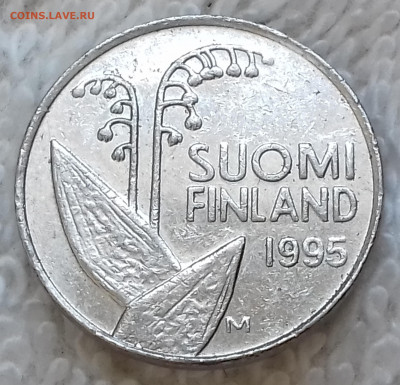 Финляндия 10 пенни 1995 Ландыш до 12 июля 22-00 мск - Финляндия 10 пенни 1995 20220705_153904