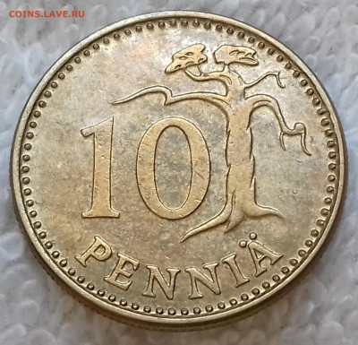 Финляндия 10 пенни 1978 до 12 июля 22-00 мск - Финляндия 10 пенни 1978 20220705_154029
