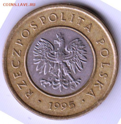 ПОЛЬША 2 злотых 1995 г. до 13.07.22 г. в 23.00 - 062