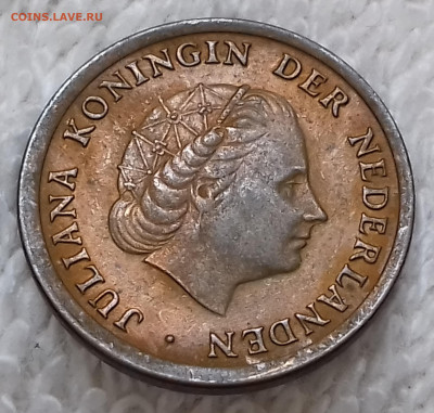 Нидерланды 1 цент 1964 до 14 июля 22-00 мск - Нидерланды 1 цент 1964 20220708_135827