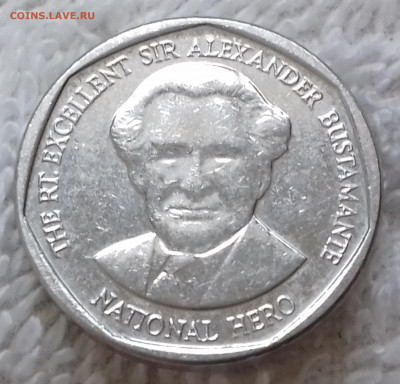 Ямайка 1 доллар 2014 aUNC до 16 июля 22-00 мск - Ямайка 1 доллар 2014 20220710_140244