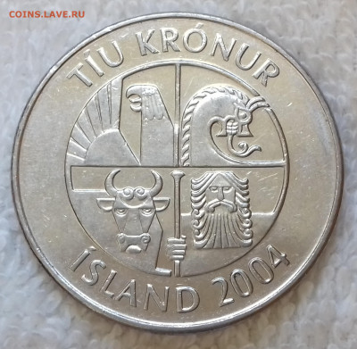 07 22-00 - Исландия 10 крон 2004 20220711_122656