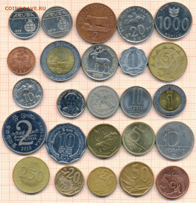 монеты разные 7 от 5 руб. фикс цена - лист 7 001