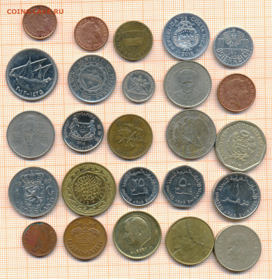 монеты разные 11 от 5 руб. фикс цена - лист 11а 001