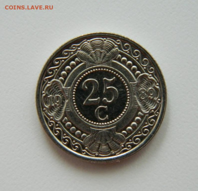 Нидерландские Антилы 25 центов 1989 г. до 18.07.22 - DSCN1294.JPG