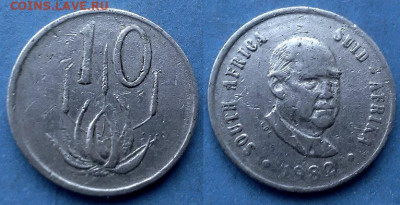 ЮАР - 10 центов 1982 года (юбилейная) до 18.07 - ЮАР 10 центов, 1982