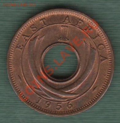 Британская Восточная Африка, 1 Цент 1952 (27.11) - 2