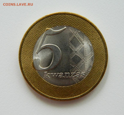 Ангола 5 кванза 2012 г. (БИМ). до 18.07.22 - DSCN1283.JPG