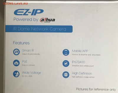 фикс IP Камера видеонаблюд EZ-IP EZ-IPC-D1B20P-0280B - IMG_1417.JPG