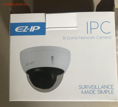 фикс IP Камера видеонаблюд EZ-IP EZ-IPC-D1B20P-0280B - IMG_1414.JPG