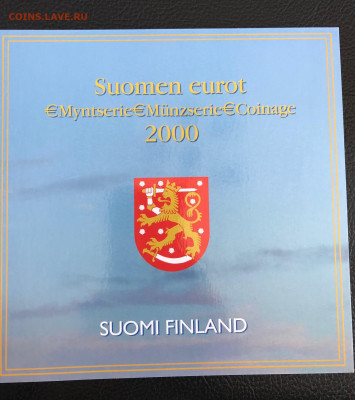Полный набор евро Финляндии 2000 АНЦ до 21.30 МСК 16.07.22 - IMG_9380