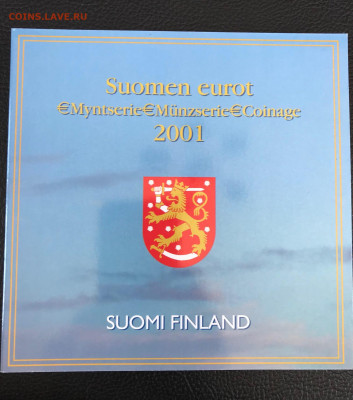 Полный набор евро Финляндии 2001 АНЦ до 21.30 МСК 16.07.22 - IMG_9383