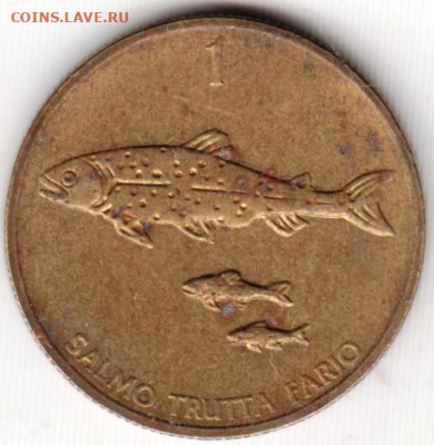 СЛОВЕНИЯ 1 толар 1993 г. до 19.07.22 г. в 23.00 - 087