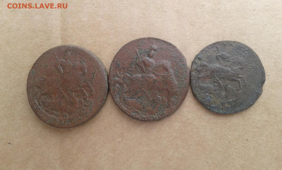 копейки 1758, 60, 62 гг.      16.07.22.  22.00 - 20220713_145604[1]