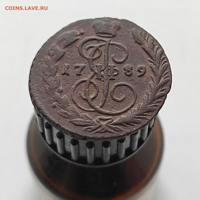 1 копейка 1789 ЕМ, Екатерина 2 - медь российской империи - IMG_20220606_121154