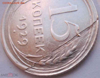3 копейки 1924 года. Большой скол. Определение и оценка - 53051007 (1)