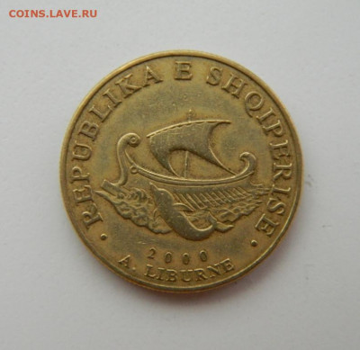 Албания 20 лек 2000 г. (Парусник) до 20.07.22 - DSCN1540.JPG