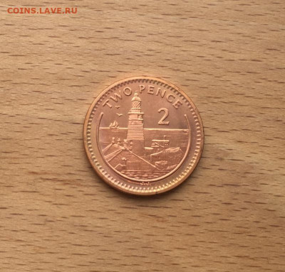 Гибралтар 2 пенса 2001 Маяк - gibraltar_2_pensa_2001_majak
