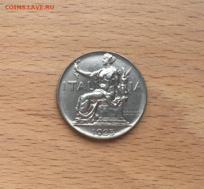 Италия 1 лира 1923 - italija_1_lira_1923 (1)