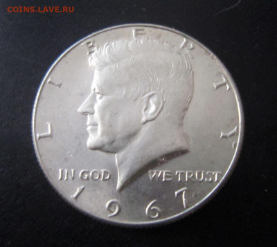 США - 50 центов 1967 года, Кеннеди - IMG_0531.JPG