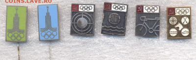 Значки разные Олимпиада 1972 и 1980 по 200р - 4