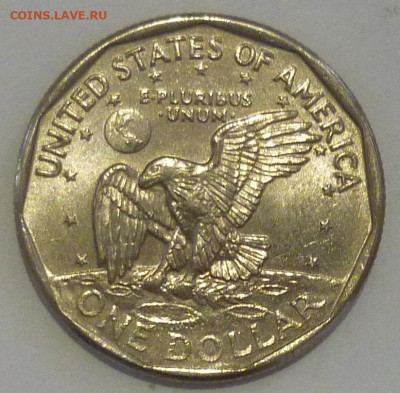 1 доллар 1999 г. США Сьюзен Энтони UNC до 23.07.2022 - P11500761