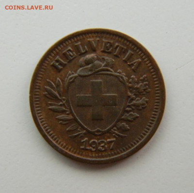 Швейцария 1 раппен 1937 г. до 21.07.22 - DSCN1605.JPG