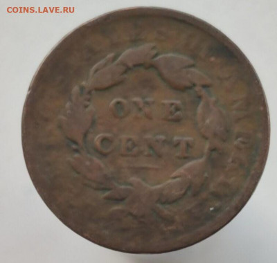 США 1 цент, 1835 - 1835а