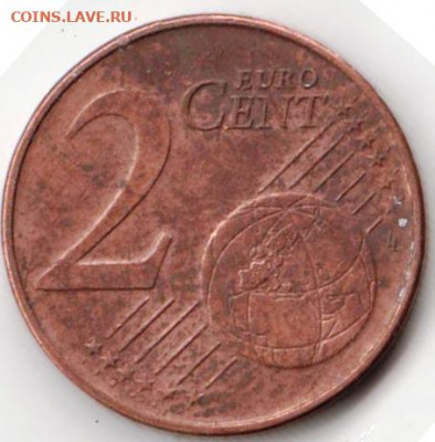 АВСТРИЯ 2 евроцента 2004 г. до 25.07.22 г. в 23.00 - 053