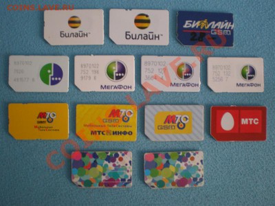 SIM- Карты Сотовых Операторов Почти 400 Штук - P6270024_800x600