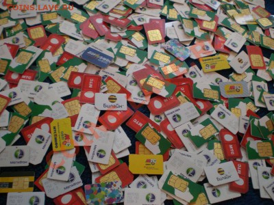 SIM- Карты Сотовых Операторов Почти 400 Штук - P6270023_800x600