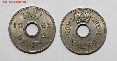 Фиджи 1 пенни 1965 г Елизавета II - 26.07 - IMG_20220719_065244