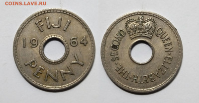 Фиджи 1 пенни 1964 г Елизавета II - 26.07 - IMG_20220719_065226