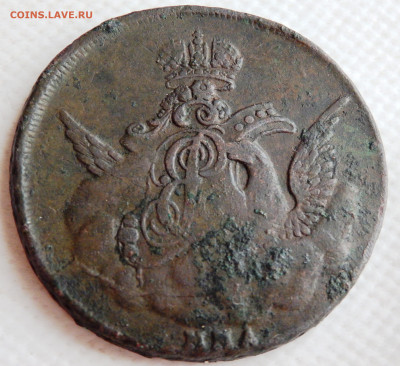 1 копейка 1755 года (облачная) оценка - P7230006.JPG