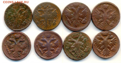 Денга 8 шт. 1730-39. до 26.07.2022 в 22-00 по мск. - денга 30-39 (2)