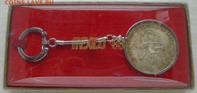Мексика 25 песо 1968 Олимпиада на подвесе до 28.07.2022 - DSC09616.JPG