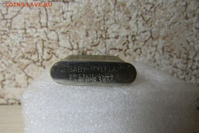 бензиновая зажигалка"BABY-MILFLAM"ZUNDER 100 Германия 1937г - zazhigalka_benzinovaja_baby_mylflam_zunder_100_germanija_1937_g (4)