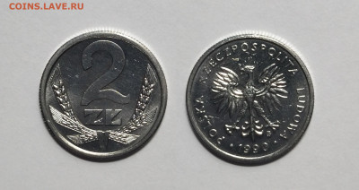Польша 2 злотых 1990 года без оборота - 31.07 - IMG_20220725_115938