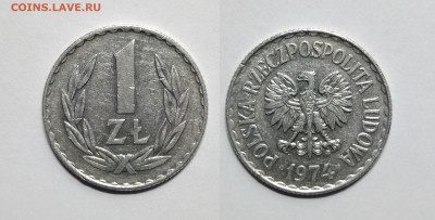 Польша 1 злотый 1974 года - 31.07 - IMG_20220725_120308