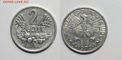 Польша 2 злотых 1974 года - 31.07 - IMG_20220725_120318
