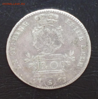 20 крейцеров 1761-1765г На оценку. - P1060329.JPG