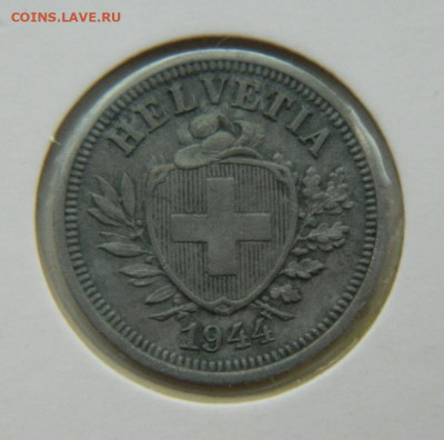Швейцария 1 раппен 1944 г. (Цинк) до 01.08.22 - DSCN1730.JPG