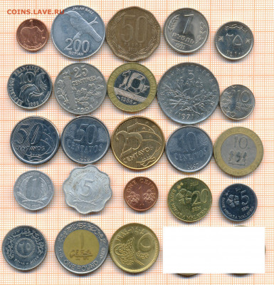 монеты разные 16 от 5 руб. фикс цена - лист 16 001