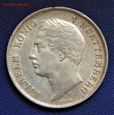 Вюртемберг. Гульден 1843. До 31.07.22. - WÜ-1843.JPG