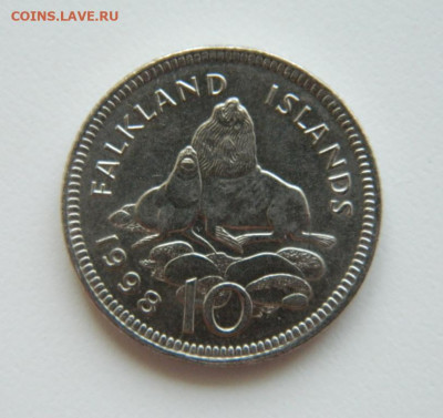 Фолклендские острова 10 пенсов 1998 г. (Фауна) до 03.08.22 - DSCN1868.JPG