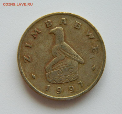 Зимбабве 2 доллара 1997 г. (Фауна) до 03.08.22 - DSCN1884.JPG