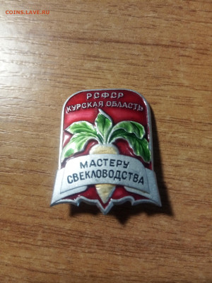 Знак Мастеру свекловодства. Курская область РСФСР. - IMG_20220727_181035