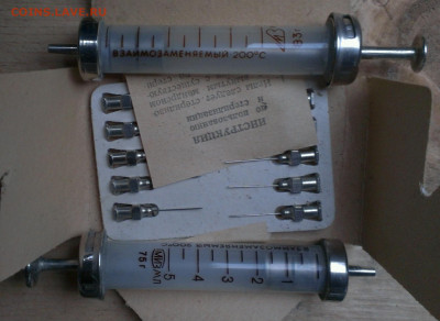 шприцы, иглы СССР, до 3.8.22г в 22:00 по мск - IMAG3968_1