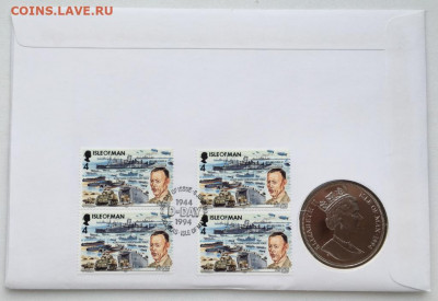 Шайба Остров Мэн 1 крона 1994 Высадка в Нормандии Корабль - krona_shajba_ostrov_men_1_krona_1994_vysadka_v_normandii_korabl_flot_konvert_kpd_marki_blister (1)